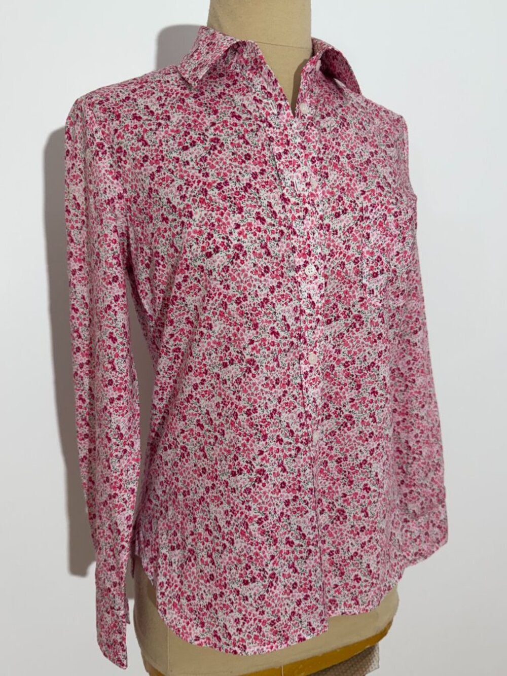 Liberty Art Fabrics Long-Sleeve Floral Print Button Shirt